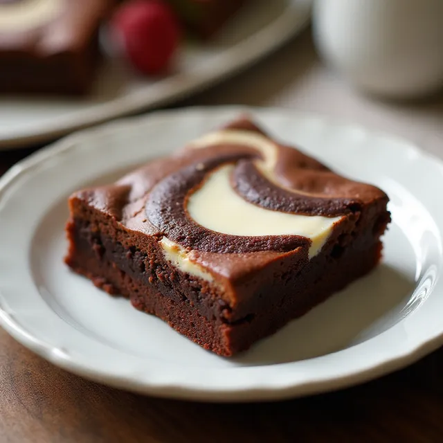 Philadelphia Marble Brownies