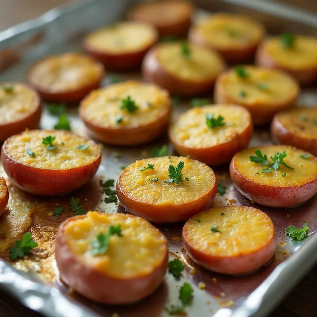 Crispy Smashed Potatoes