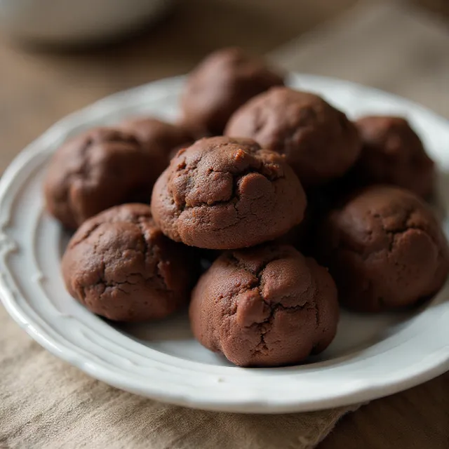 Chocolate Truffle Cookies