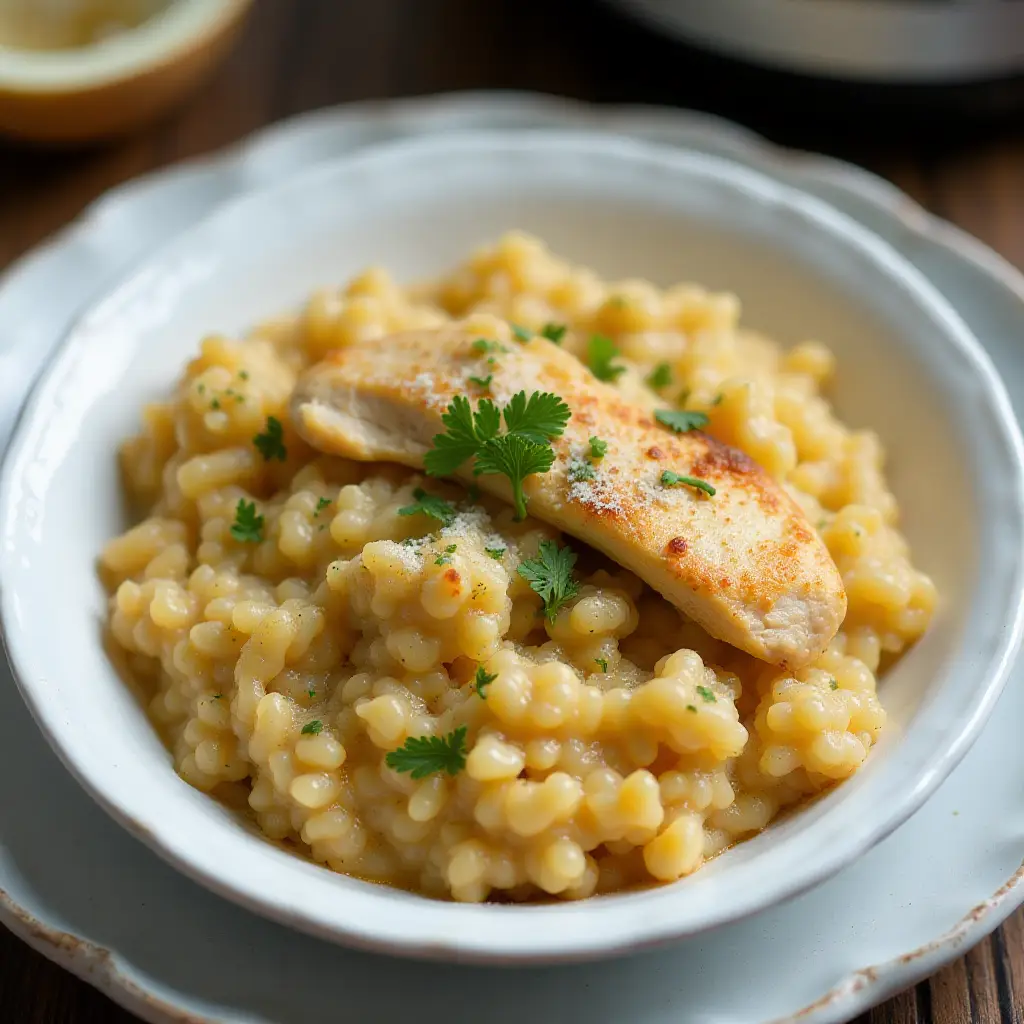 Instant Pot Chicken Risotto