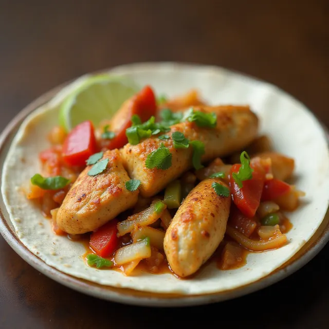 Easy Chicken Fajitas