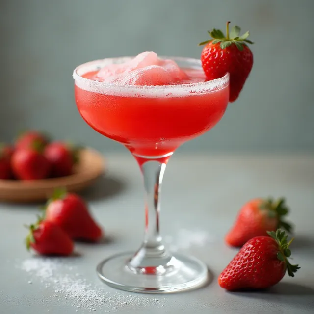 Classic Frozen Strawberry Margarita