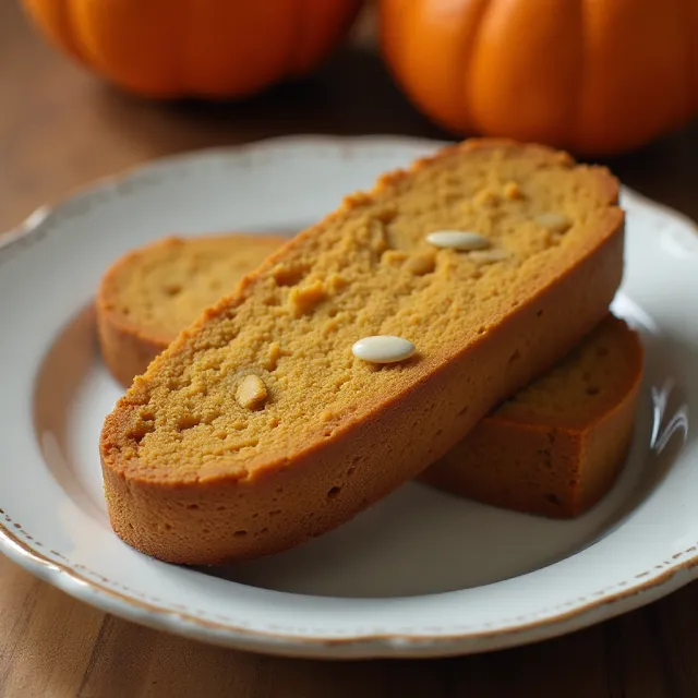 Pumpkin Biscotti
