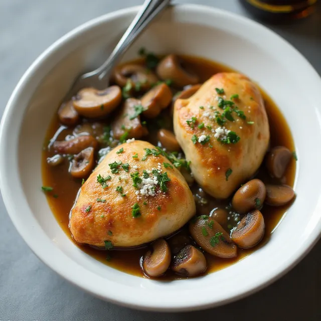 Easy Paleo Chicken Marsala