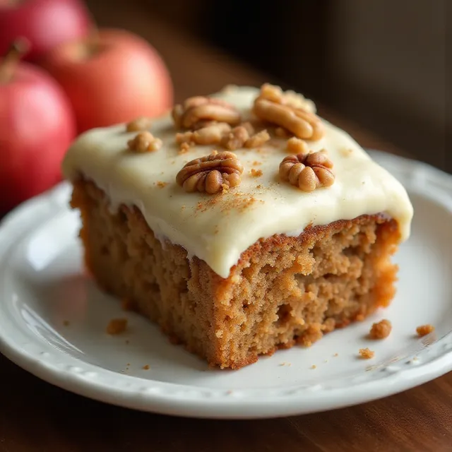 Never Fail Applesauce Spice Cake