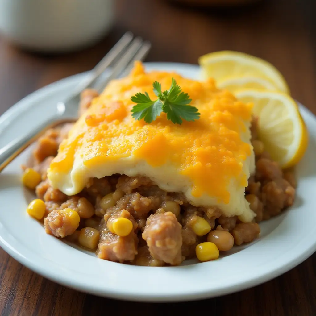 Healthy Shepherd's Pie with Ground Turkey