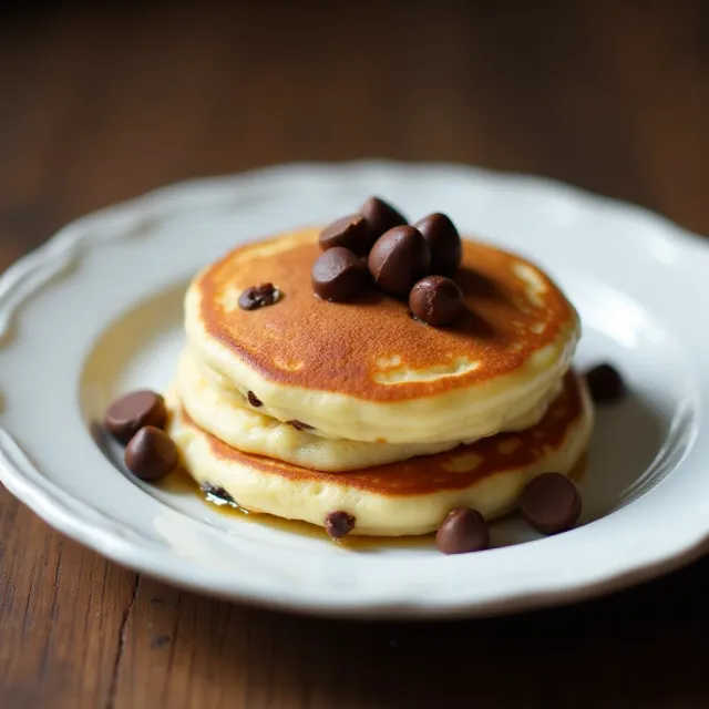 Mini Chocolate Chip Pancakes
