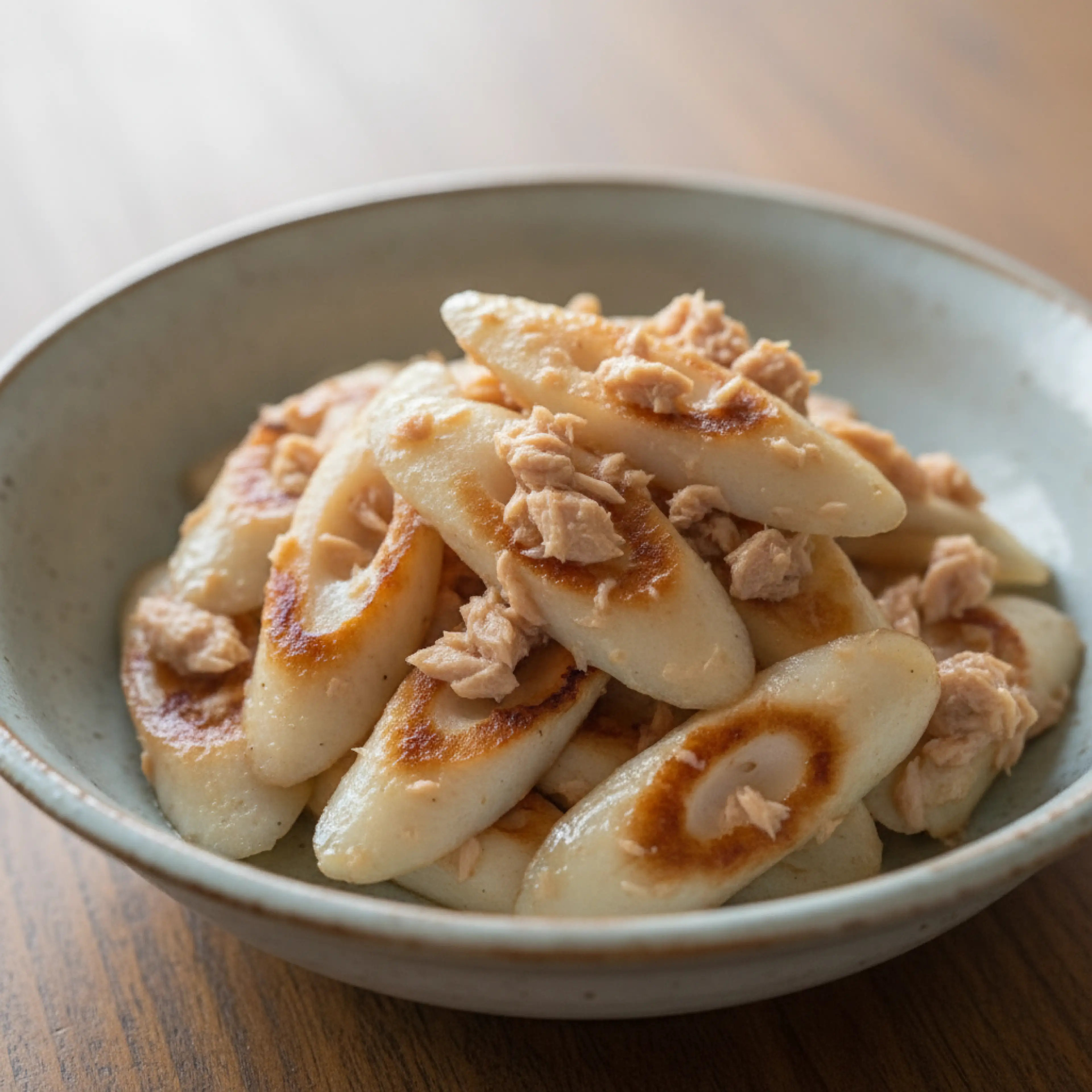 竹輪鮪魚簡單炒