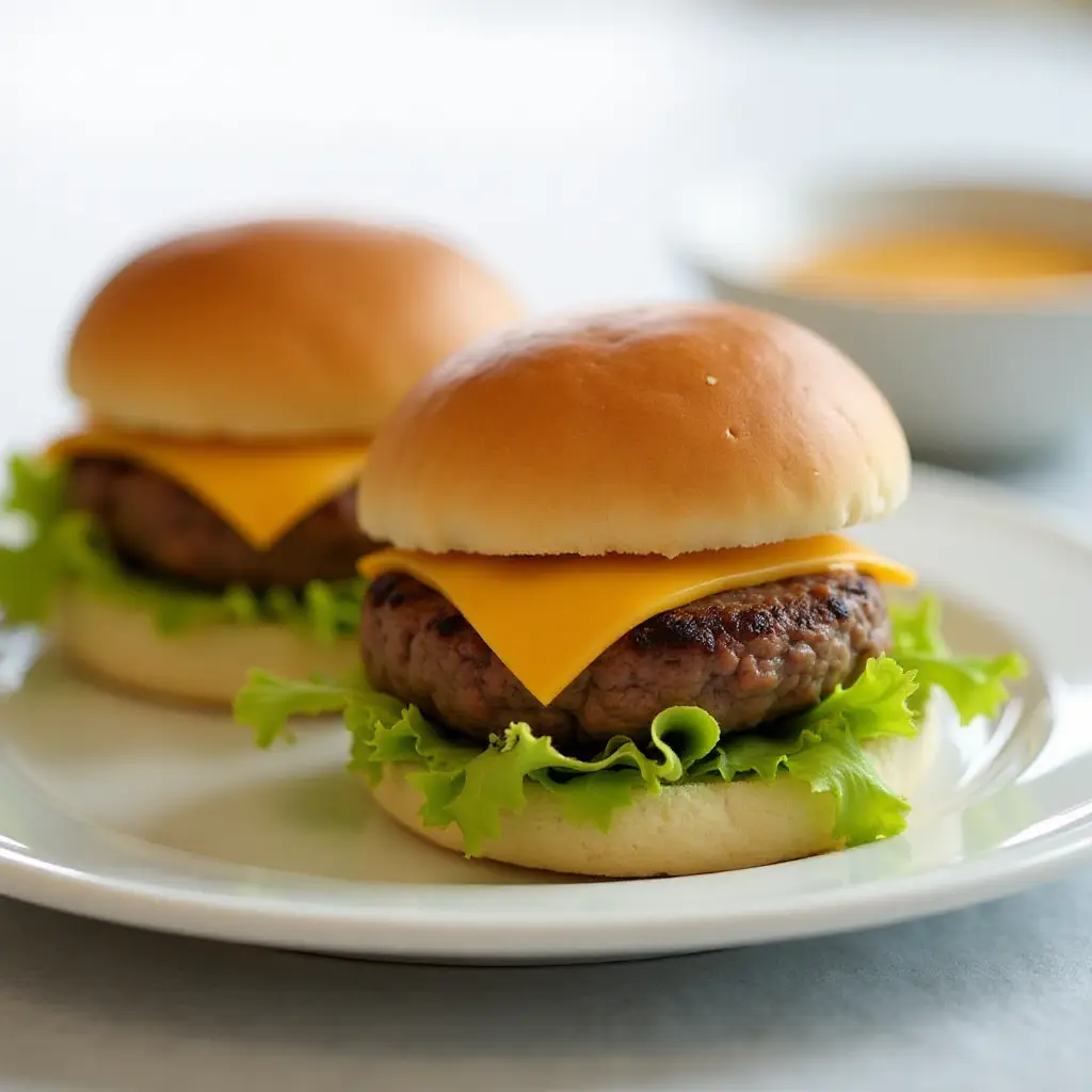 Wolfgang Puck's Cheeseburger Sliders