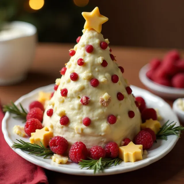 Christmas Tree Cheese Ball