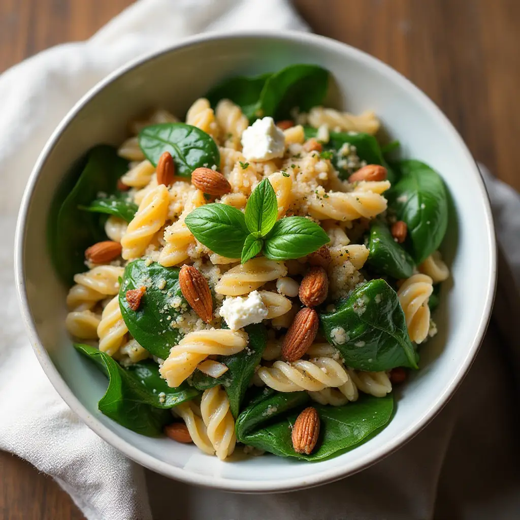 Spinach and Orzo Salad