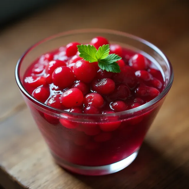 Old-Fashioned Cranberry Relish
