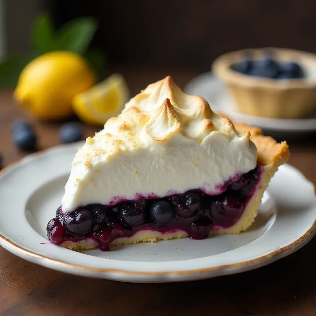 Lemon Blueberry Pie