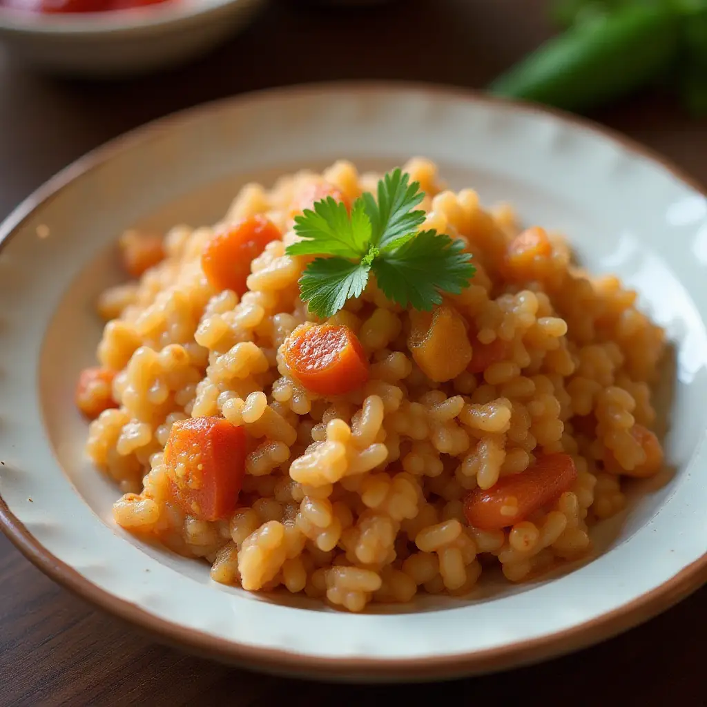 Brown Spanish Rice