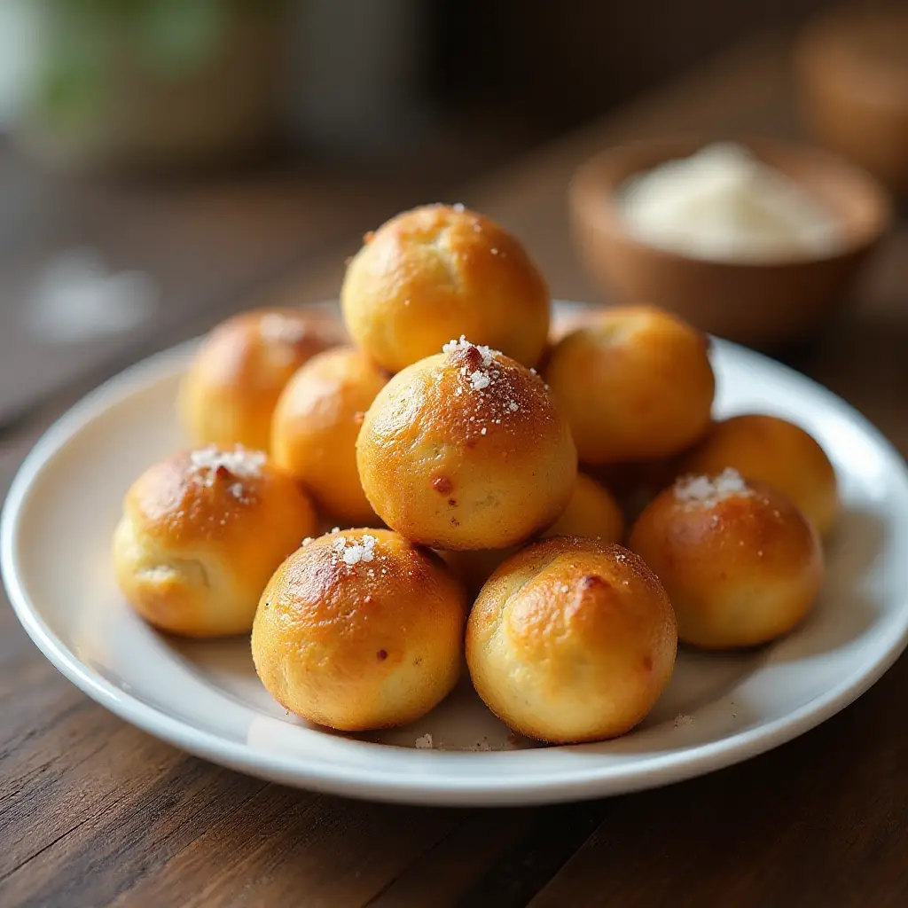 Air Fryer Pretzel Bites