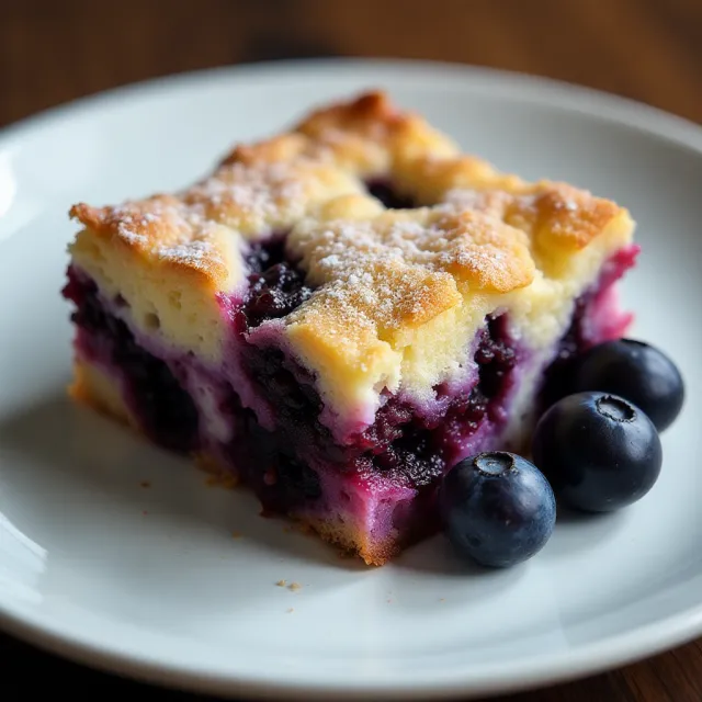 Bánh Blueberry Buckle