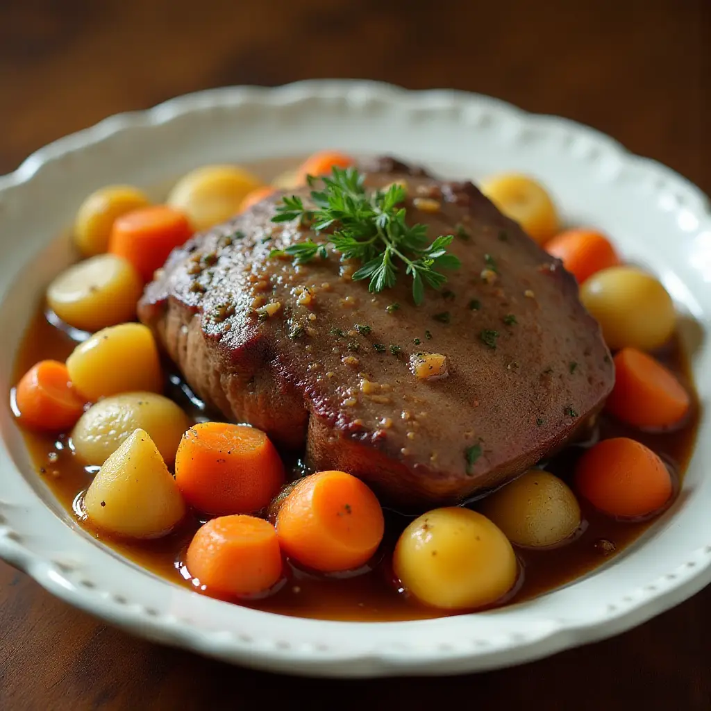 Easy Pressure Cooker Pot Roast