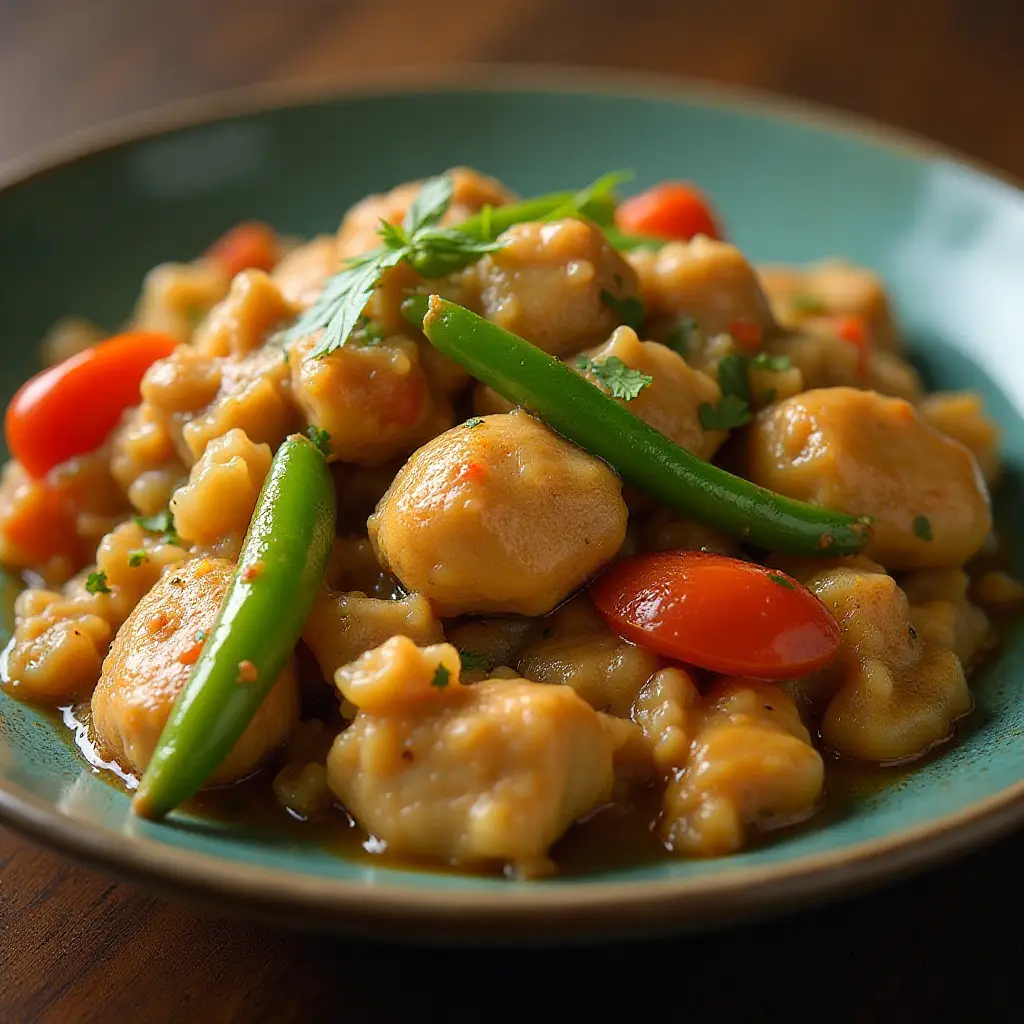 Garlic Pepper Seitan
