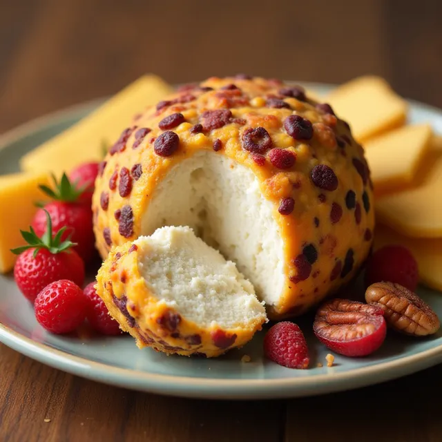 Dried Fruit Cheese Ball