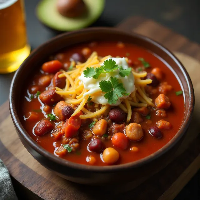 Chicken and Chorizo Chili