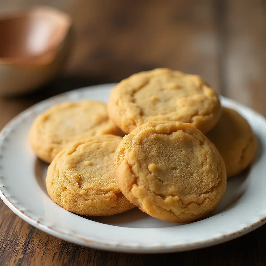 Pumpkin Spice Soft Sugar Cookies