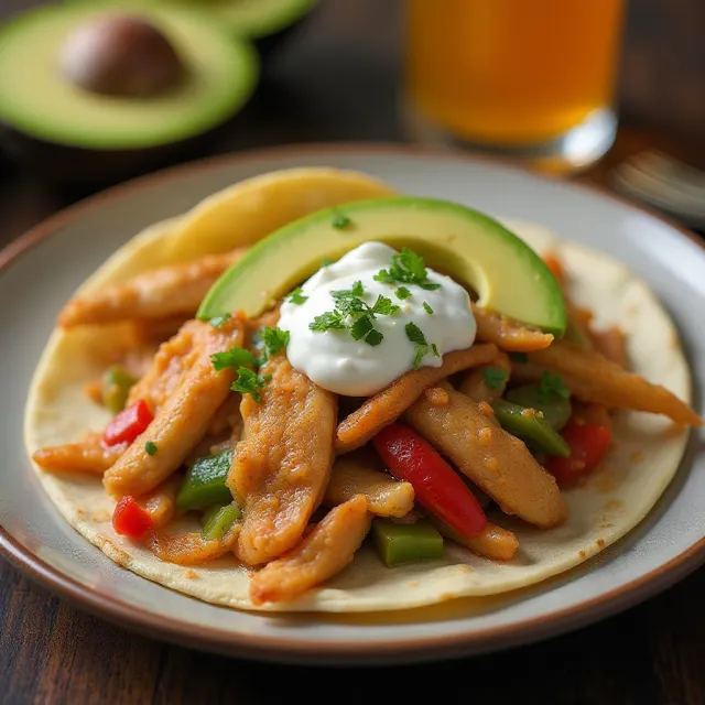 Chicken Fajita Tacos