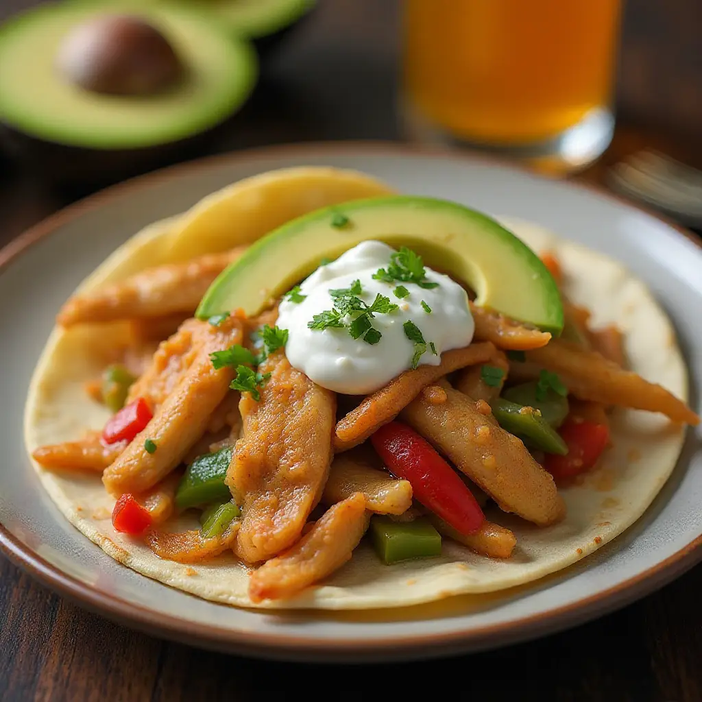 Chicken Fajita Tacos
