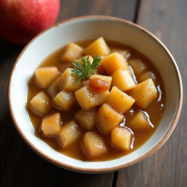 Apple Raisin Compote