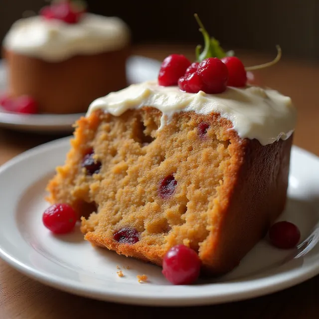 Cranberry Carrot Cake