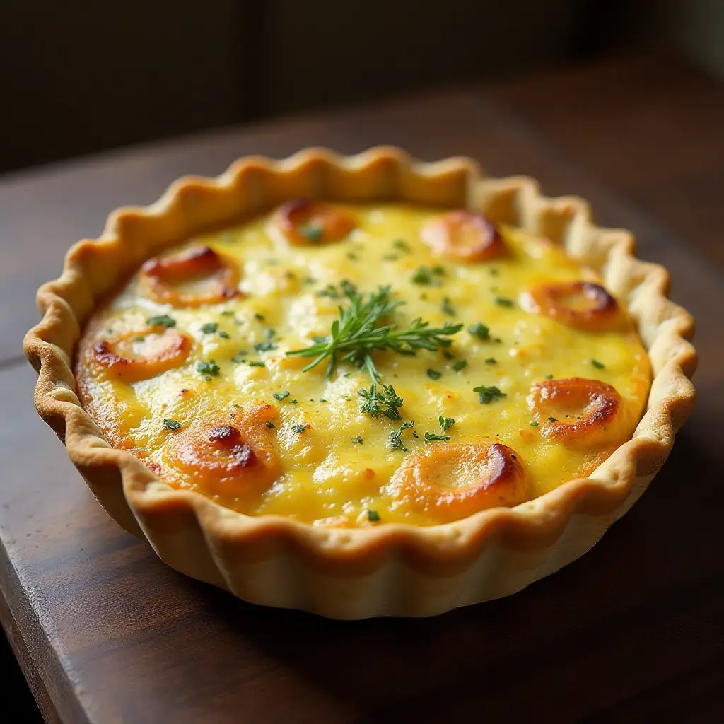 Onion Quiche