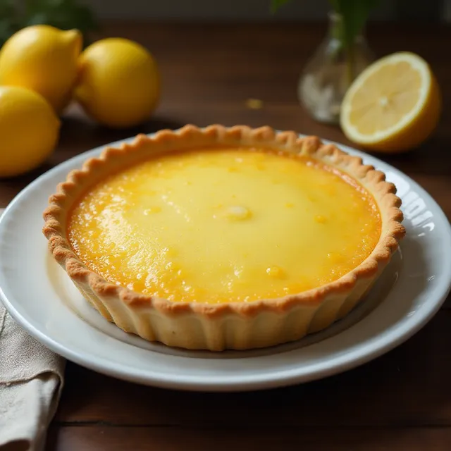 Lemon Chess Pie I