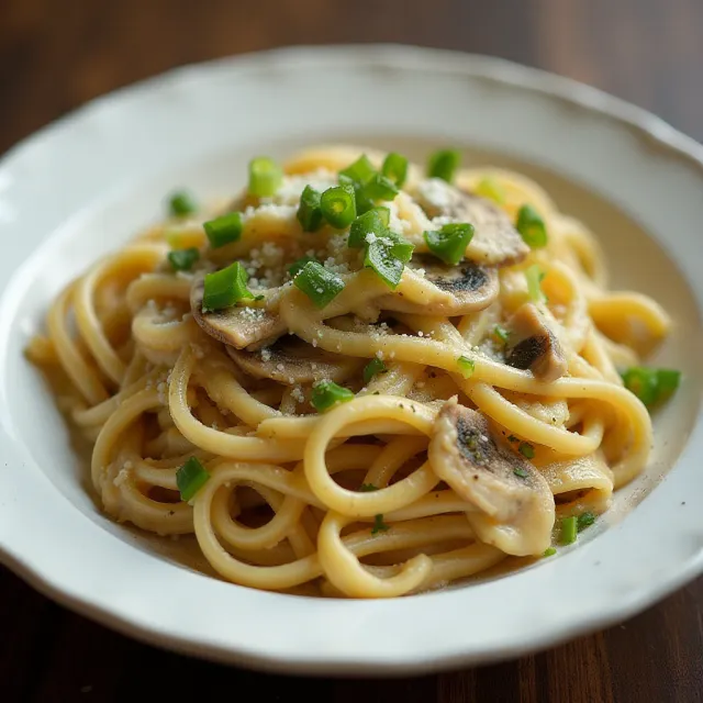 Oyster Mushroom Pasta