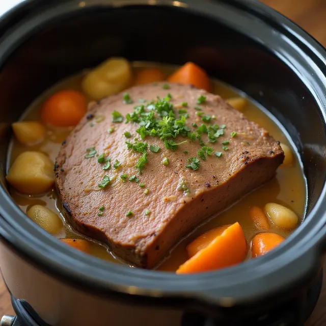 Awesome Slow Cooker Pot Roast