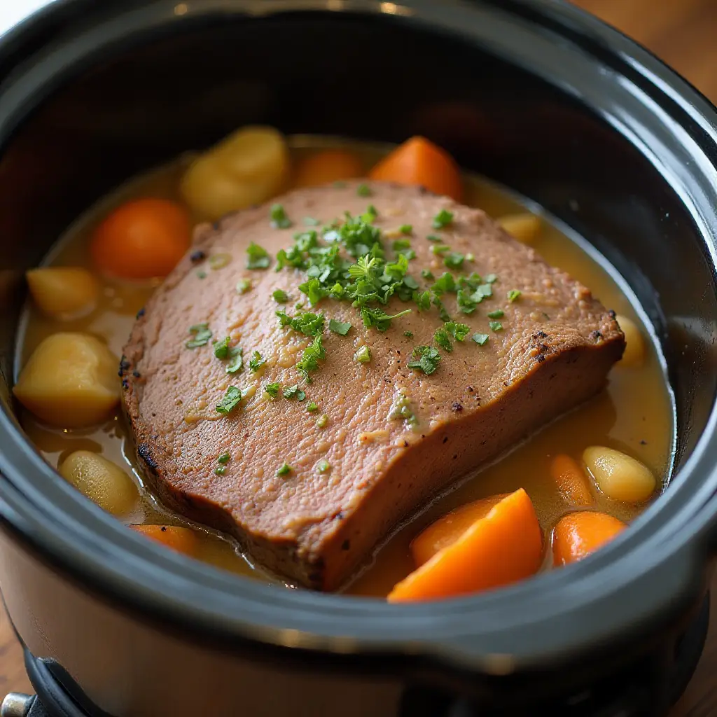 Awesome Slow Cooker Pot Roast