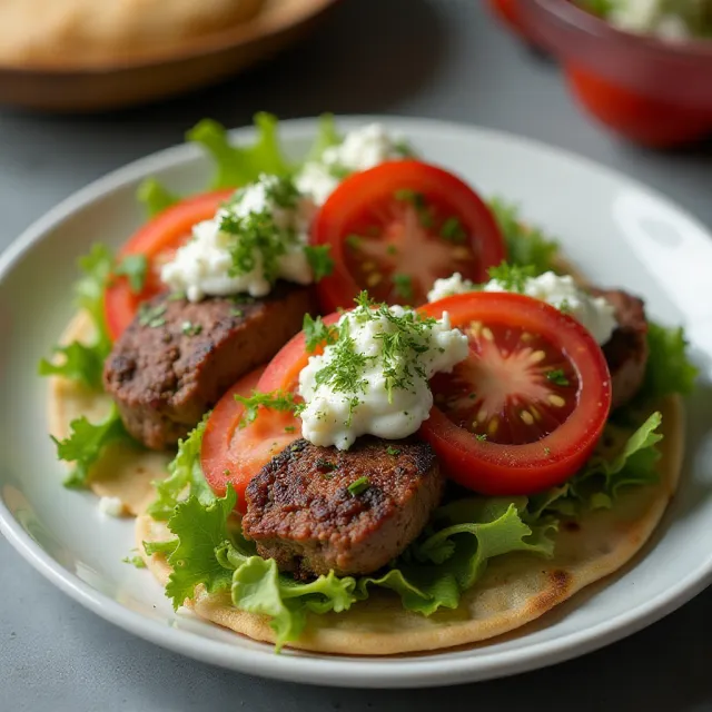 Greek Smashed Pita