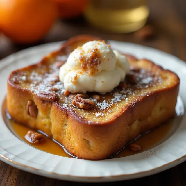Orange Pecan French Toast