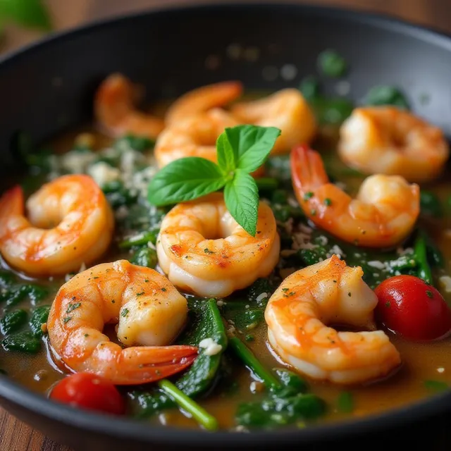 Tuscan Butter Shrimp