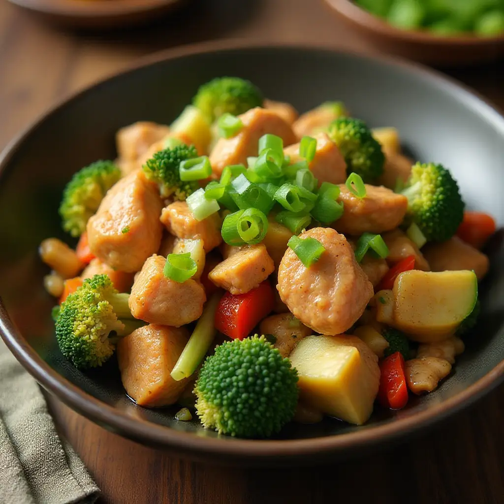 Stir-Fry Chicken and Vegetables