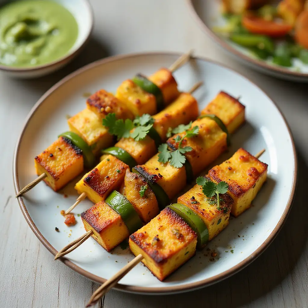 Easy Paneer Tikka