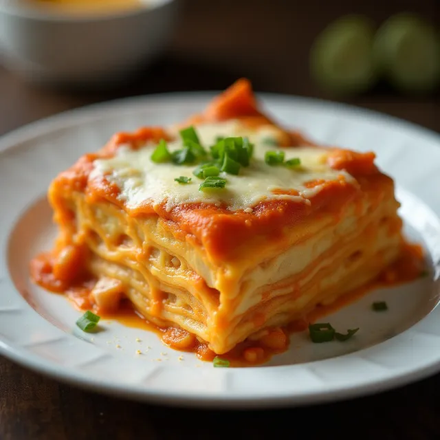 Buffalo Chicken Lasagna