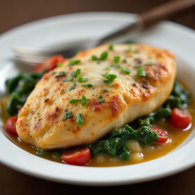 Tuscan Chicken Casserole