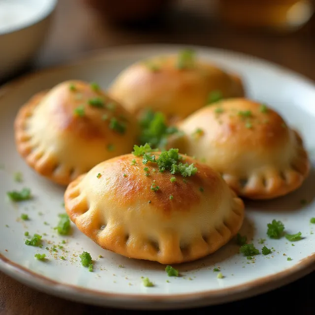 Argentinean-Inspired Beef Mini Empanadas