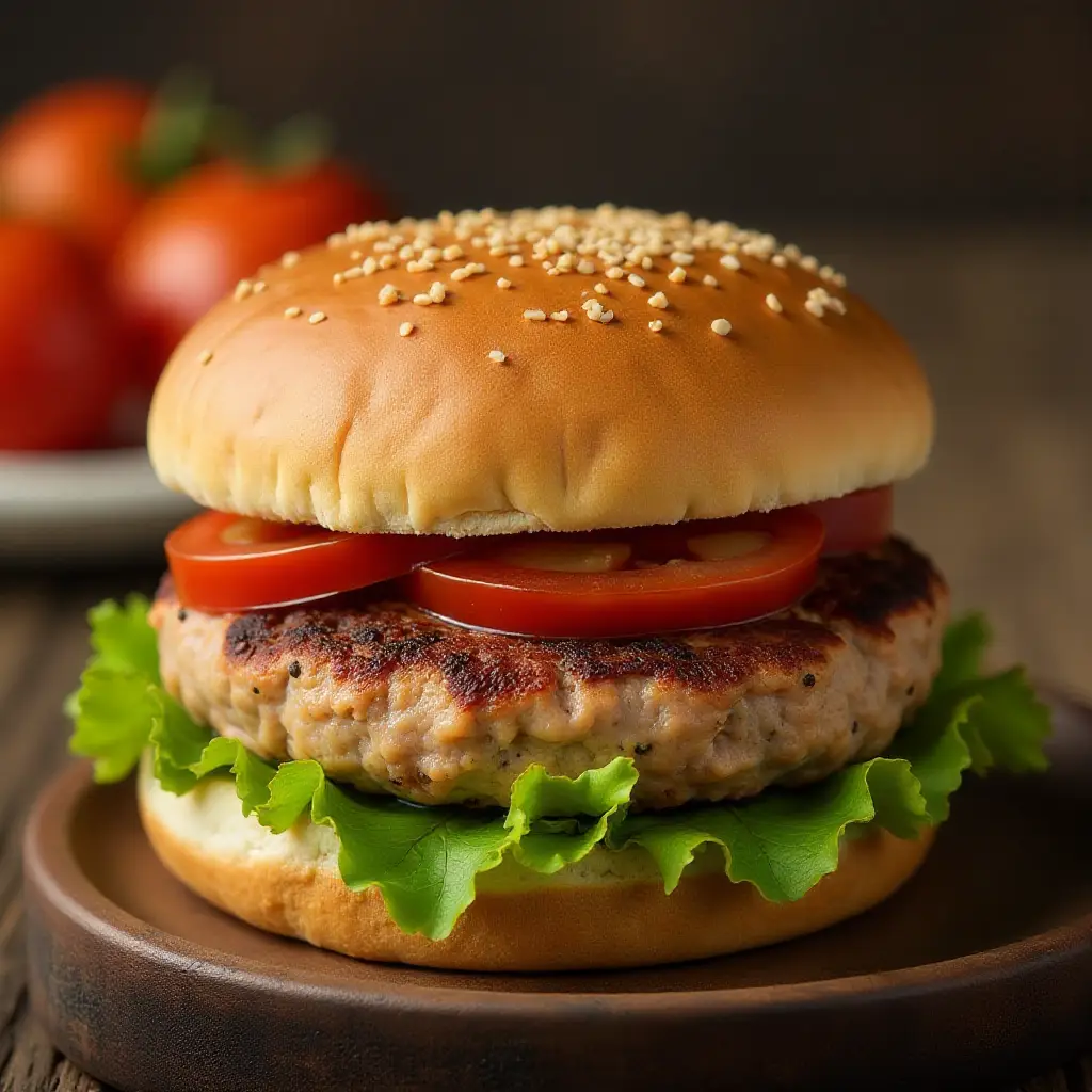 Seasoned Turkey Burgers