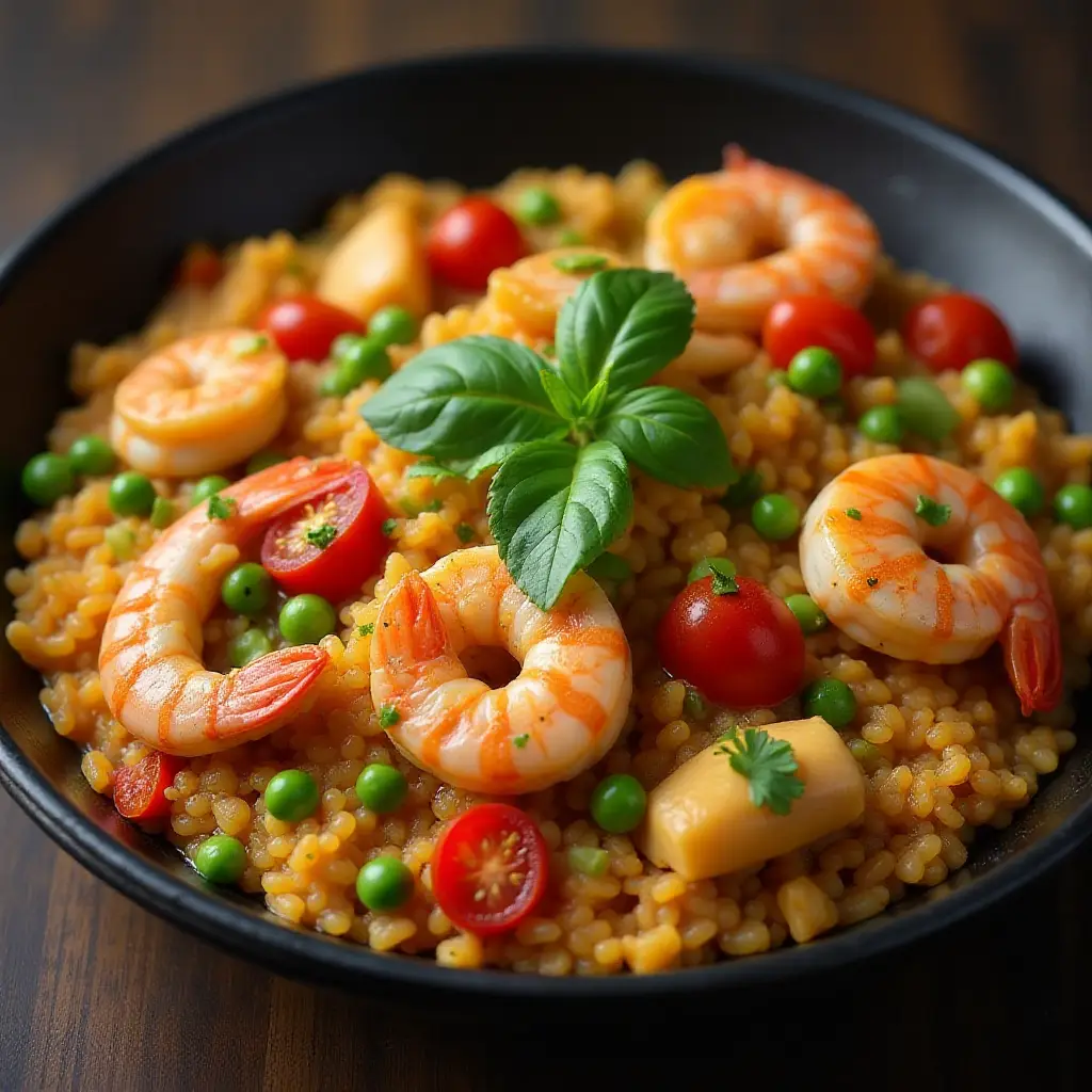 Seafood Paella
