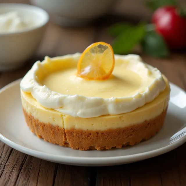 Easy Sour Cream Cheesecake