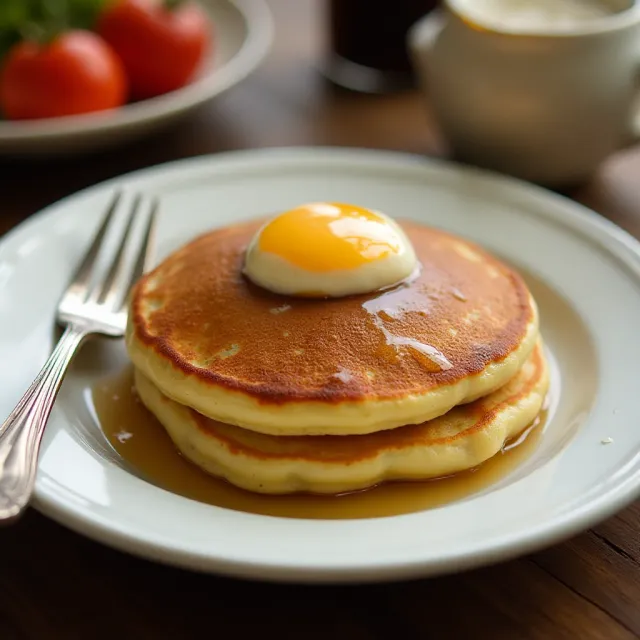 Easy Sausage Pancakes