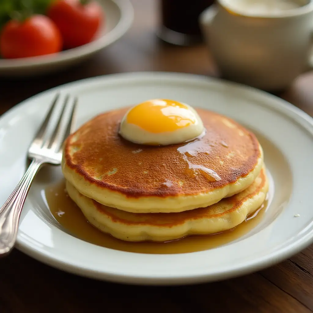 Easy Sausage Pancakes