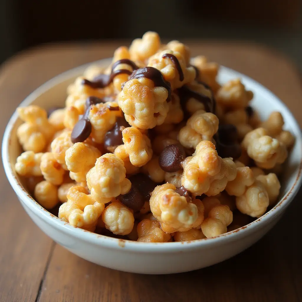 Caramel Chocolate Corn