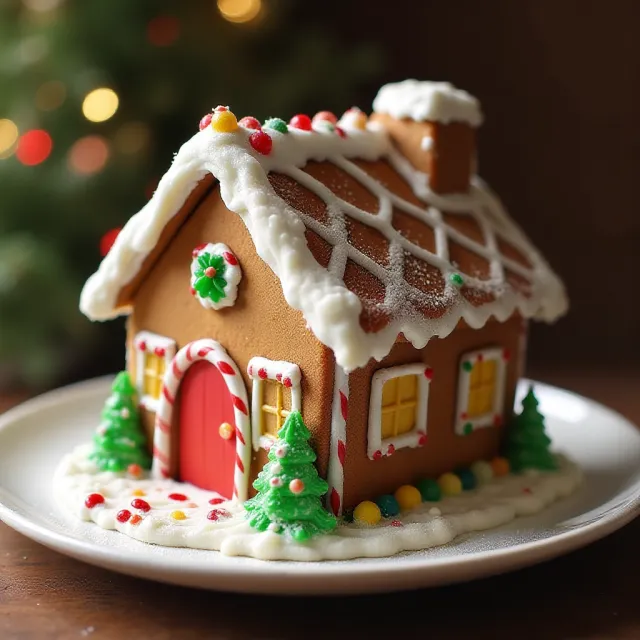 Easy Gingerbread House