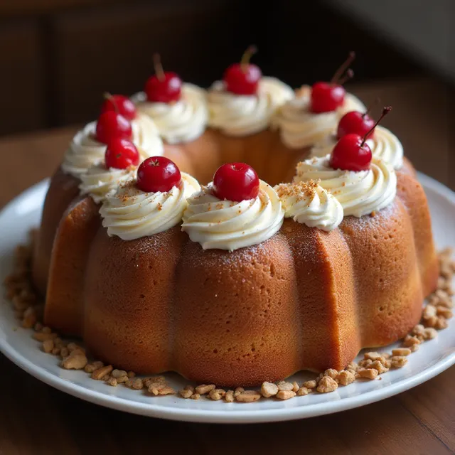 Cherry Cream Cheese Cake